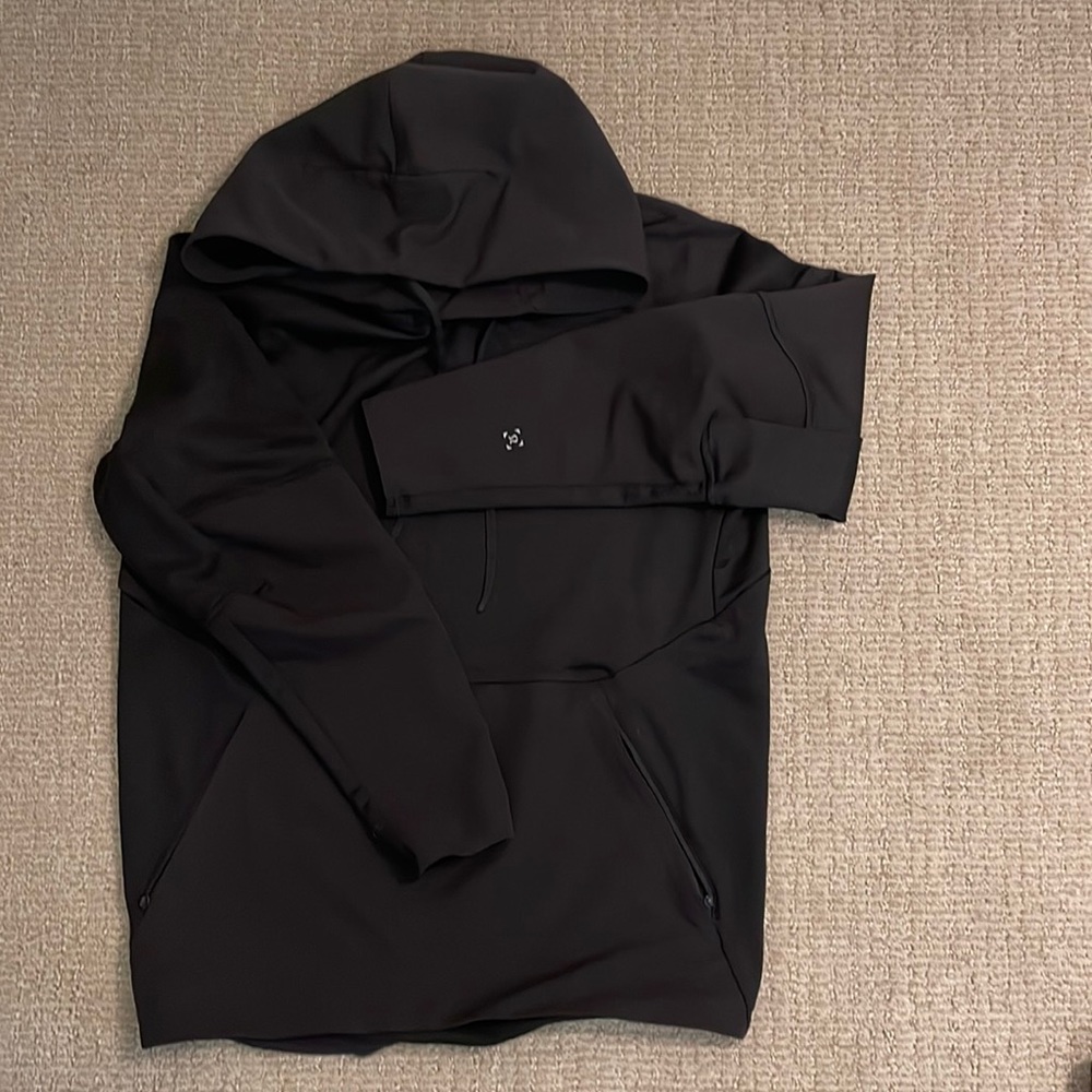 Mens Lulu XS Black Hoodie!